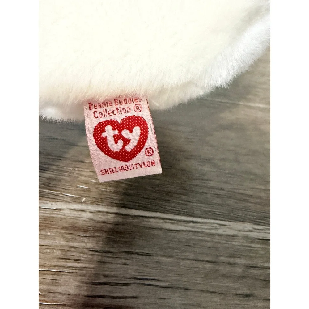 Ty Beanie Buddies Snowball Snowman Plush 2001 White Holiday With Tags